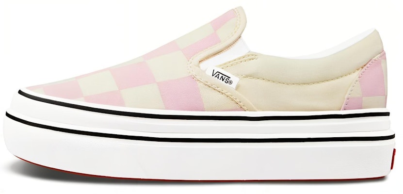 Vans Classic Slip-On ComfyCush 'Big Classics Checker - Blushing Bride' Lelaki. VN0A4U1FXT5 Buy Vans Classic Slip-On ComfyCush 'Big Classics Checker - Blushing Bride' Lelaki. VN0A4U1FXT5
