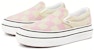 Vans Classic Slip-On ComfyCush 'Big Classics Checker - Blushing Bride' Lelaki. VN0A4U1FXT5
