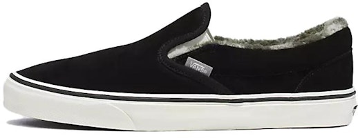 Vans Classic Slip-On Cozy Hug Sherpa 'Black' VN000BVZBM8 Vans Classic Slip-On Cozy Hug Sherpa 'Black' VN000BVZBM8
