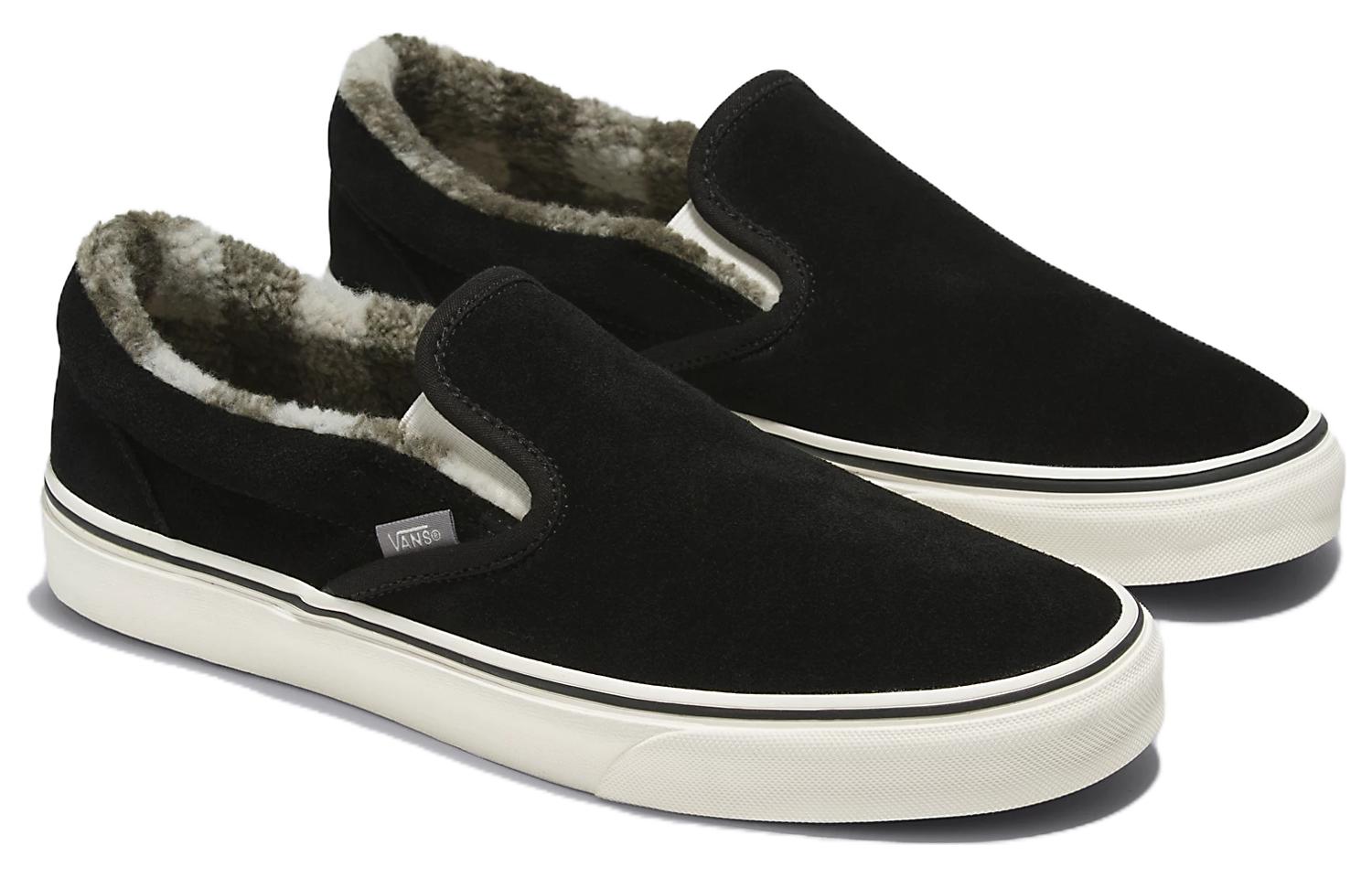 Vans Classic Slip-On Cozy Hug Sherpa 'Black' 圖 2