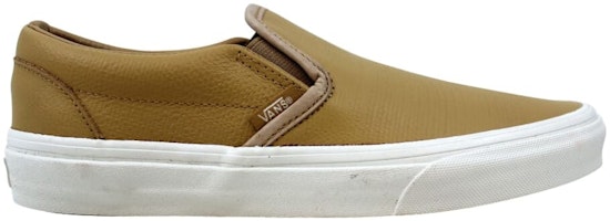 Vans Classic Slip-On Embossed Leather 'Tan' VN0A38F7MU1 Vans Classic Slip-On Embossed Leather 'Tan' VN0A38F7MU1