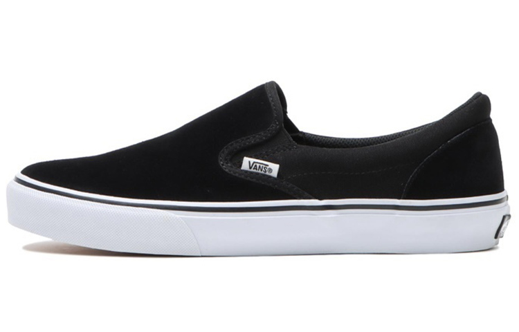 Vans Classic Slip-On Japan Edition 'Black White Faux Fur'