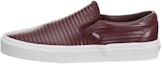 Buy Vans Slip-On Kulit Merah Klasik VN0A38F7OGI