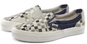 Order Vans Classic Slip-On LX 'Bricolage Pack - Ebony' Lelaki Wanita Kasual VN0A45JXVM1
