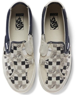 Vans 经典 Slip-On LX 'Bricolage Pack - 乌木' VN0A45JXVM1 Lookbook Vans 经典 Slip-On LX 'Bricolage Pack - 乌木' VN0A45JXVM1