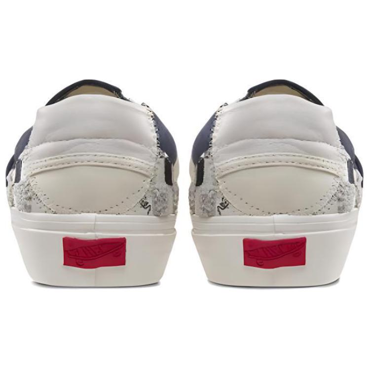 Shop Vans Classic Slip-On LX 'Bricolage Pack - Ebony' Sepatu Slip-On Pria VN0A45JXVM1