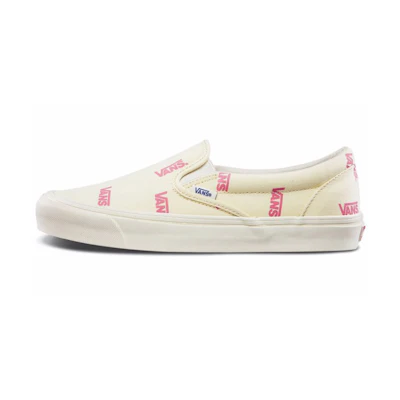 Vans Classic Slip-On LX Canvas 'Multi Logo Rutabaga'