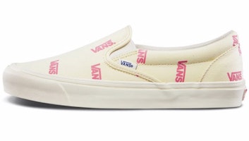 Vans Classic Slip-On LX Canvas 'Multi Logo Rutabaga' VN0A45JKVQH Vans Classic Slip-On LX Canvas 'Multi Logo Rutabaga' VN0A45JKVQH