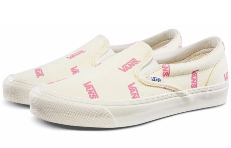 Order Vans Classic Slip-On LX Lona 'Multi Logo Rutabaga' VN0A45JKVQH