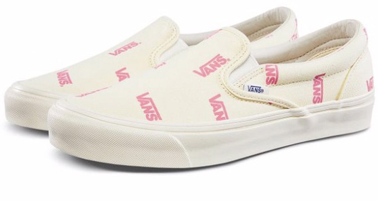 Vans Classic Slip-On LX Kanvas 'Multi Logo Rutabaga' VN0A45JKVQH Order Vans Classic Slip-On LX Kanvas 'Multi Logo Rutabaga' VN0A45JKVQH