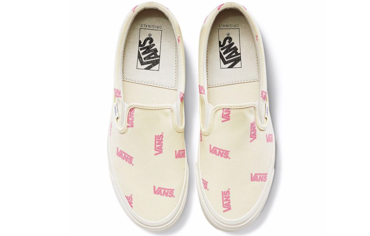 Lookbook Vans Classic Slip-On LX Lona 'Multi Logo Rutabaga' VN0A45JKVQH