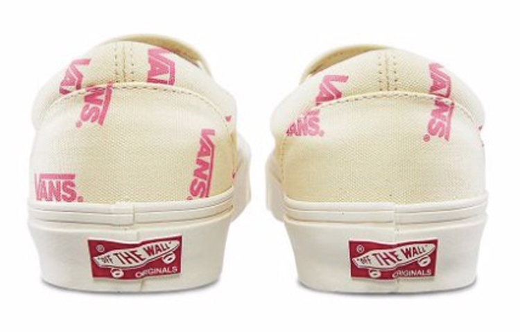 Shop Vans Classic Slip-On LX Lona 'Multi Logo Rutabaga' VN0A45JKVQH