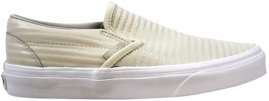 Vans Classic Slip-On Moto Leather 'Birch' VN0A38F7OG8 Vans Classic Slip-On Moto Leather 'Birch' VN0A38F7OG8