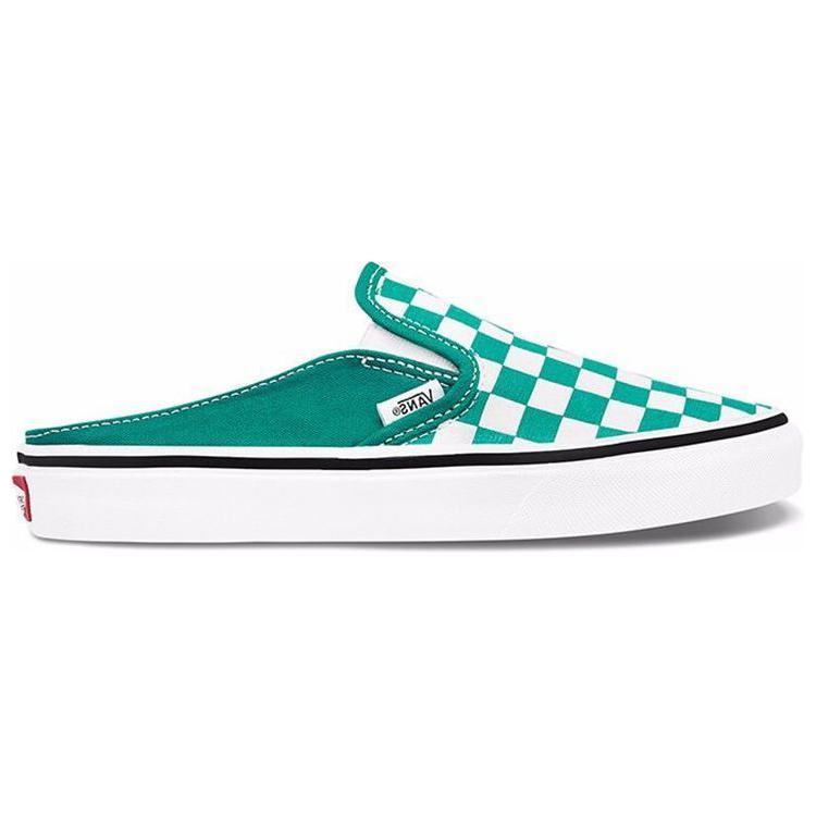 Order Vans Classic Slip-On Mule 'Green White' VN0A4P3U06B