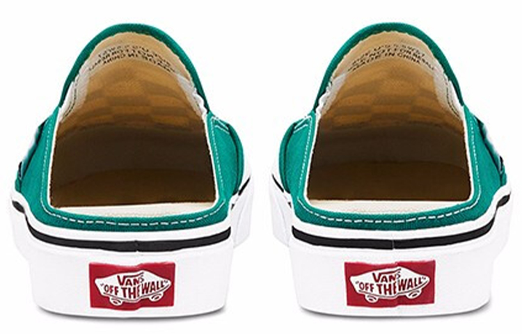 Details for Vans Classic Slip-On Mule 'Green White' VN0A4P3U06B
