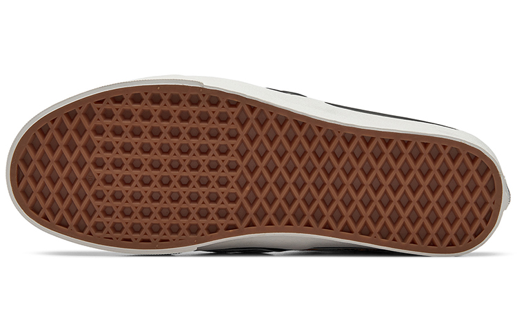 Shop Vans 一脚蹬耐磨防滑低帮板鞋 男女同款 黃白