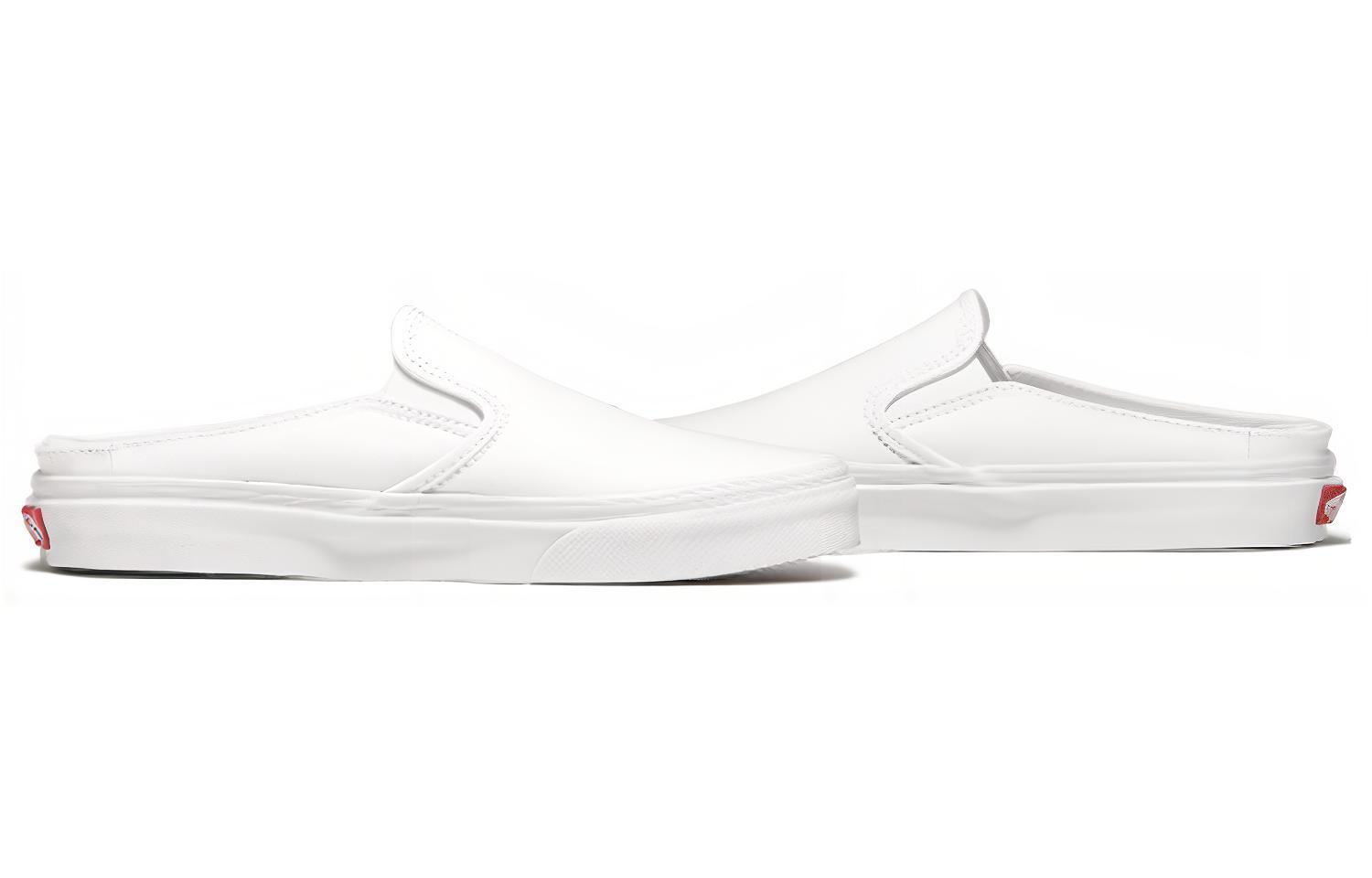 Shop Vans Classic Slip-On Mule White VN0004KTL5R