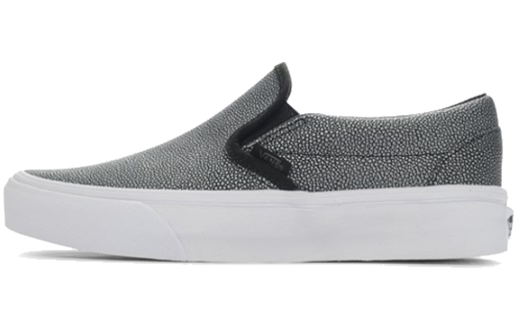 Vans Classic Slip-On Negras Stingray Black/White V004MPJQY