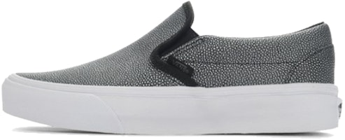 Vans Classic Slip-On Negras Stingray Black/White V004MPJQY Vans Classic Slip-On Negras Stingray Black/White V004MPJQY