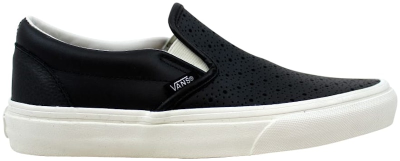 Buy Vans Classic Slip-On Perforated Leather 'Black' VN0A38F7KVJ