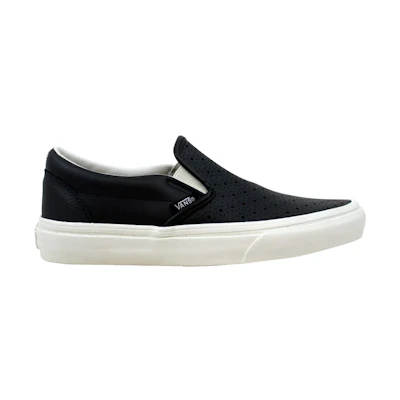 Vans Classic Slip-On Perforated Leather 'Black'