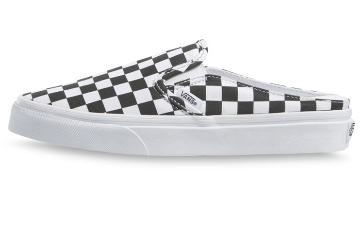 Vans Classic Slip-on Plaid Unisex White/Black VN0A4P3U5GU