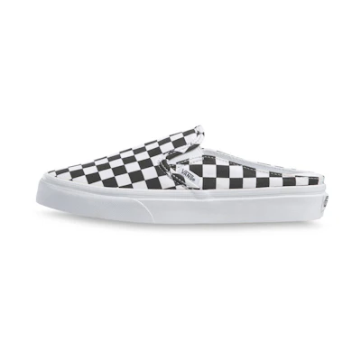 Vans Classic Slip-on Plaid Unisex White/Black