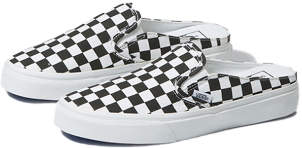 Vans经典款格子图案男女同款便鞋白色/黑色 VN0A4P3U5GU Lookbook Vans经典款格子图案男女同款便鞋白色/黑色 VN0A4P3U5GU