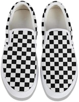 Vans Classic Slip-on Kotak-Kotak Unisex Putih/Hitam VN0A4P3U5GU Shop Vans Classic Slip-on Kotak-Kotak Unisex Putih/Hitam VN0A4P3U5GU
