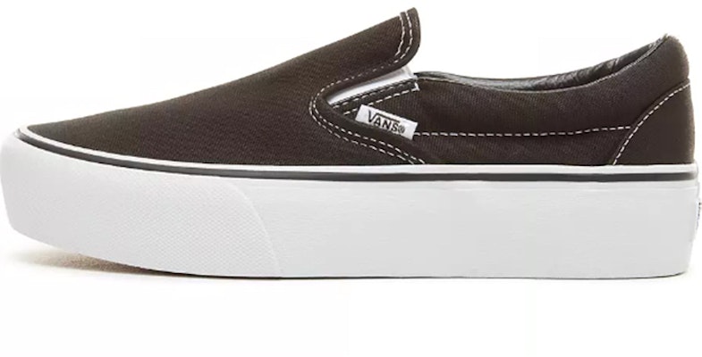 Vans Classic Slip-On Platform 'Black' VN00018EBLK Buy Vans Classic Slip-On Platform 'Black' VN00018EBLK