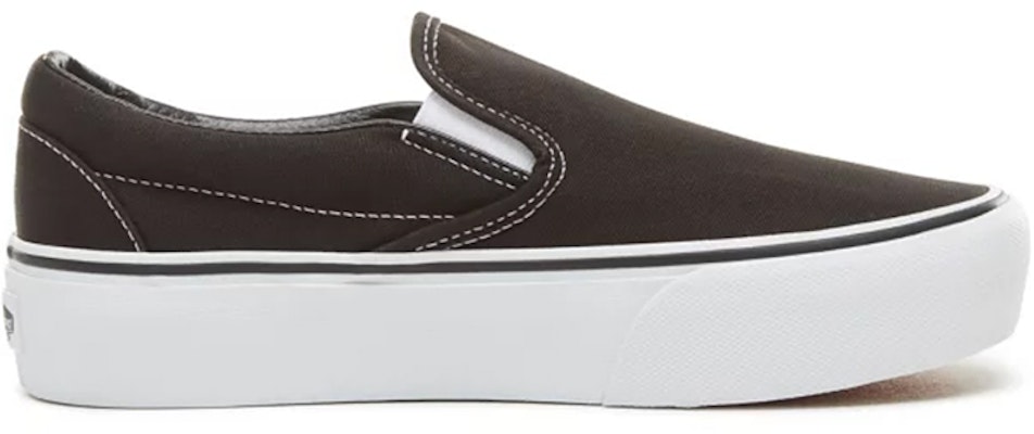 Vans Classic Slip-On Platform 'Black' VN00018EBLK Order Vans Classic Slip-On Platform 'Black' VN00018EBLK