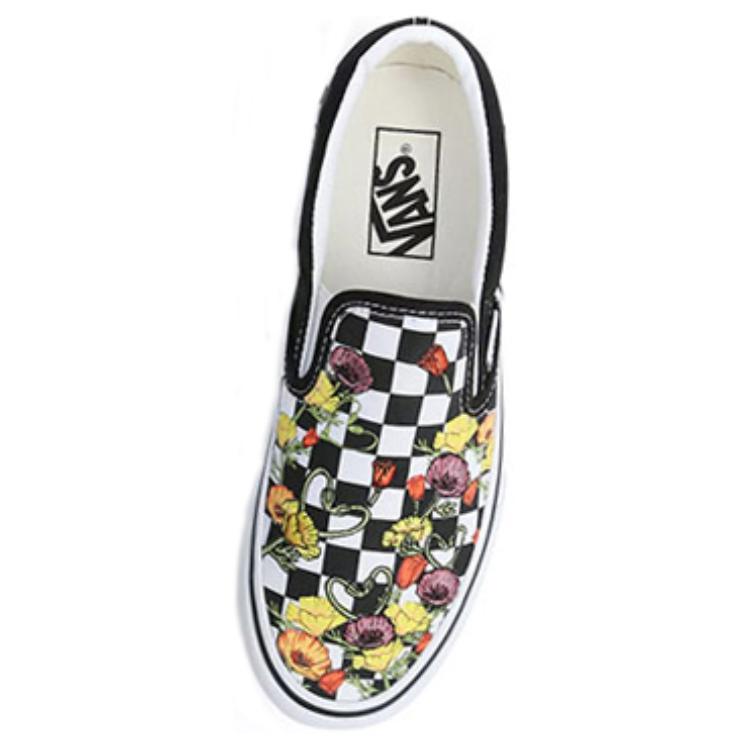 Vans Classic Slip-On Platform 'Poppy Checkerboard' 圖 4