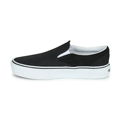 Vans Classic Slip-On Platform 'Suede Embossed - Black'