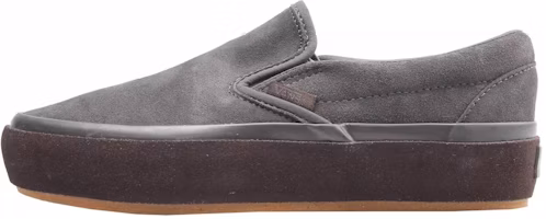 Vans Classic Slip-On Platform 'Suede Outsole - Asphalt' VN0A3JEZQFA Vans Classic Slip-On Platform 'Suede Outsole - Asphalt' VN0A3JEZQFA