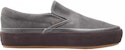 Vans Classic Slip-On Platform 'Suede Outsole - Asphalt' - Tapak Suede Kelabu Gelap VN0A3JEZQFA