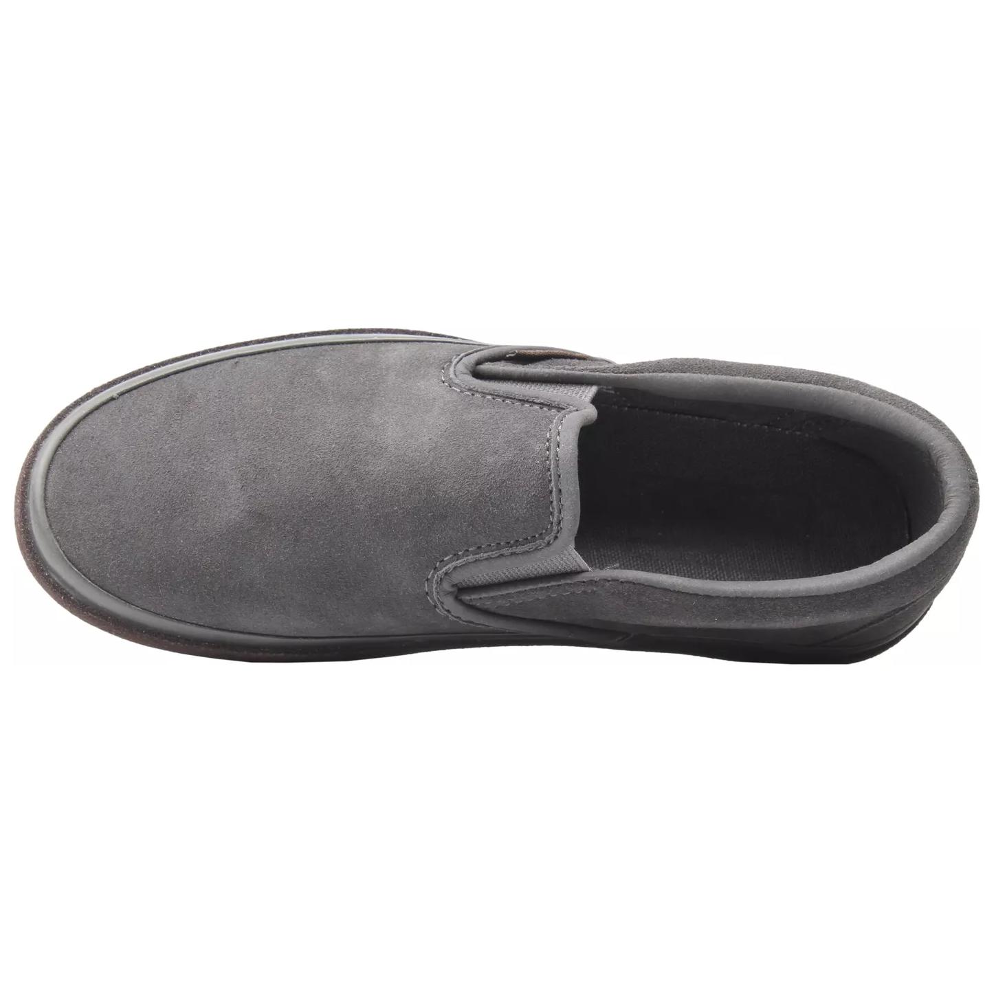 Lookbook Vans经典增高懒人鞋“麂皮外底-沥青色” VN0A3JEZQFA