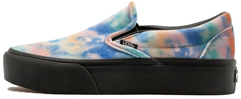 Vans Classic Slip-On Platform 'Velvet Tie-Dye' Lelaki Perempuan VN0A3JEZQ6E Buy Vans Classic Slip-On Platform 'Velvet Tie-Dye' Lelaki Perempuan VN0A3JEZQ6E