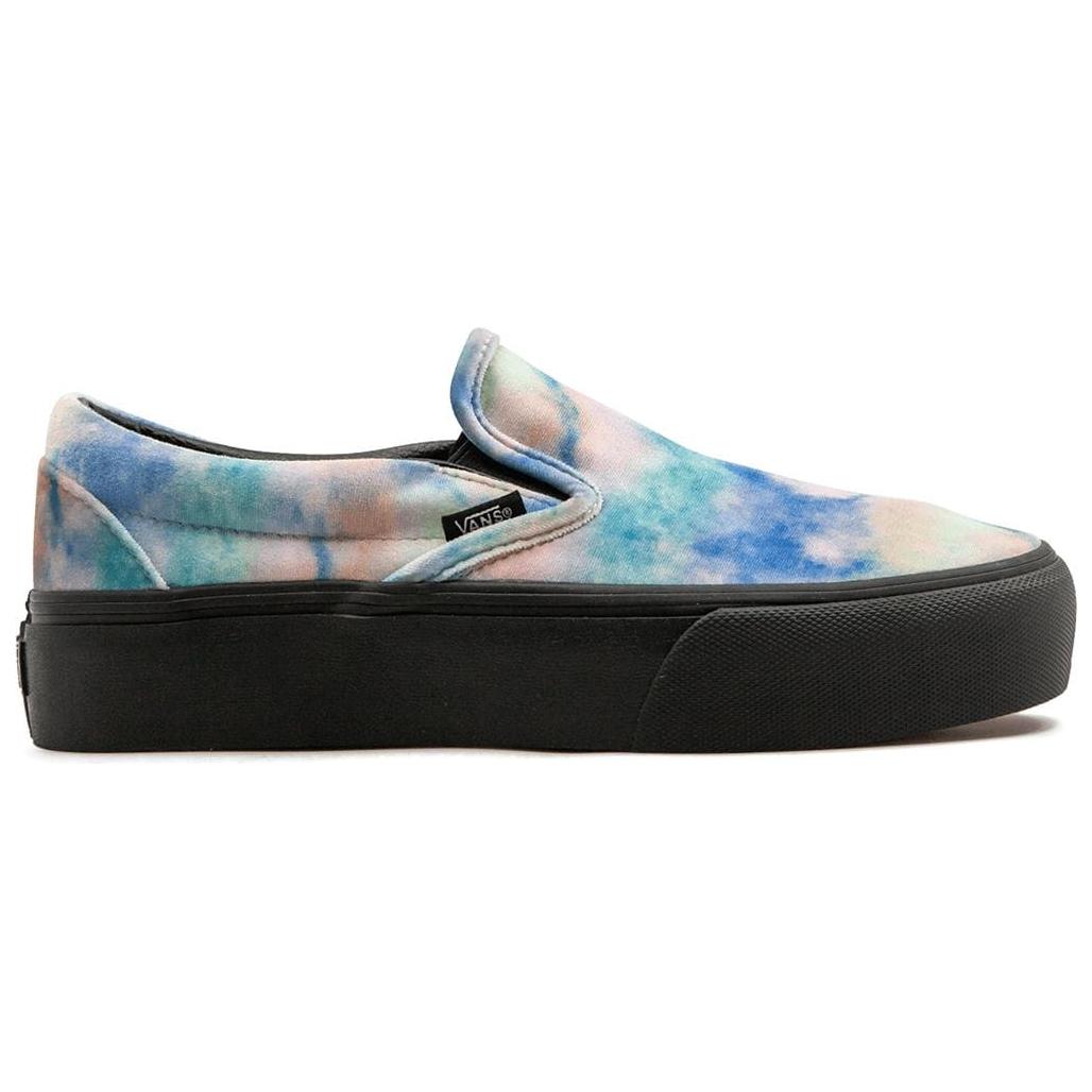 Order Vans Classic Slip-On Plateforme ''Velours Tie-Dye'' VN0A3JEZQ6E