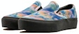 Vans Classic Slip-On Platform 'Velvet Tie-Dye' Lelaki Perempuan VN0A3JEZQ6E