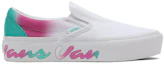 Order Vans Classic Slip-On Platform ''Wit Groen Paars'' VN0A5KXBB0X