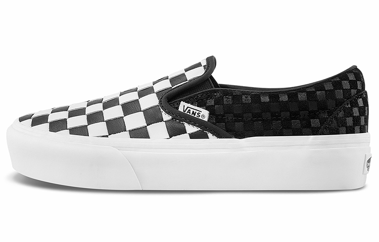 Vans Classic Slip-On Platform 'Woven - Black Blanc de Blanc' VN0A5KXB9GY