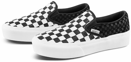 Vans Classic Slip-On Plataforma 'Tejido - Negro Blanc de Blanc' VN0A5KXB9GY Order Vans Classic Slip-On Plataforma 'Tejido - Negro Blanc de Blanc' VN0A5KXB9GY