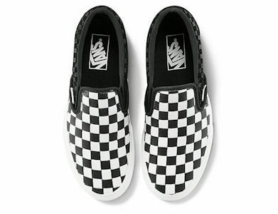 ヴァンズ クラシックスリッポン 厚底 ウーブン 黒白 (Vanz Kurashikkusurippon Atsuzoko U-bun Kuro Shiro) VN0A5KXB9GY Lookbook ヴァンズ クラシックスリッポン 厚底 ウーブン 黒白 (Vanz Kurashikkusurippon Atsuzoko U-bun Kuro Shiro) VN0A5KXB9GY