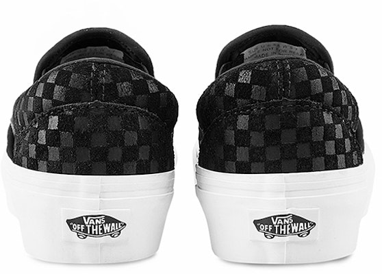 Vans Classic Slip-On Platform 'Tenunan - Hitam Blanc de Blanc' VN0A5KXB9GY Shop Vans Classic Slip-On Platform 'Tenunan - Hitam Blanc de Blanc' VN0A5KXB9GY
