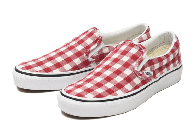 Vans Classic Slip-On Red/White 圖 2