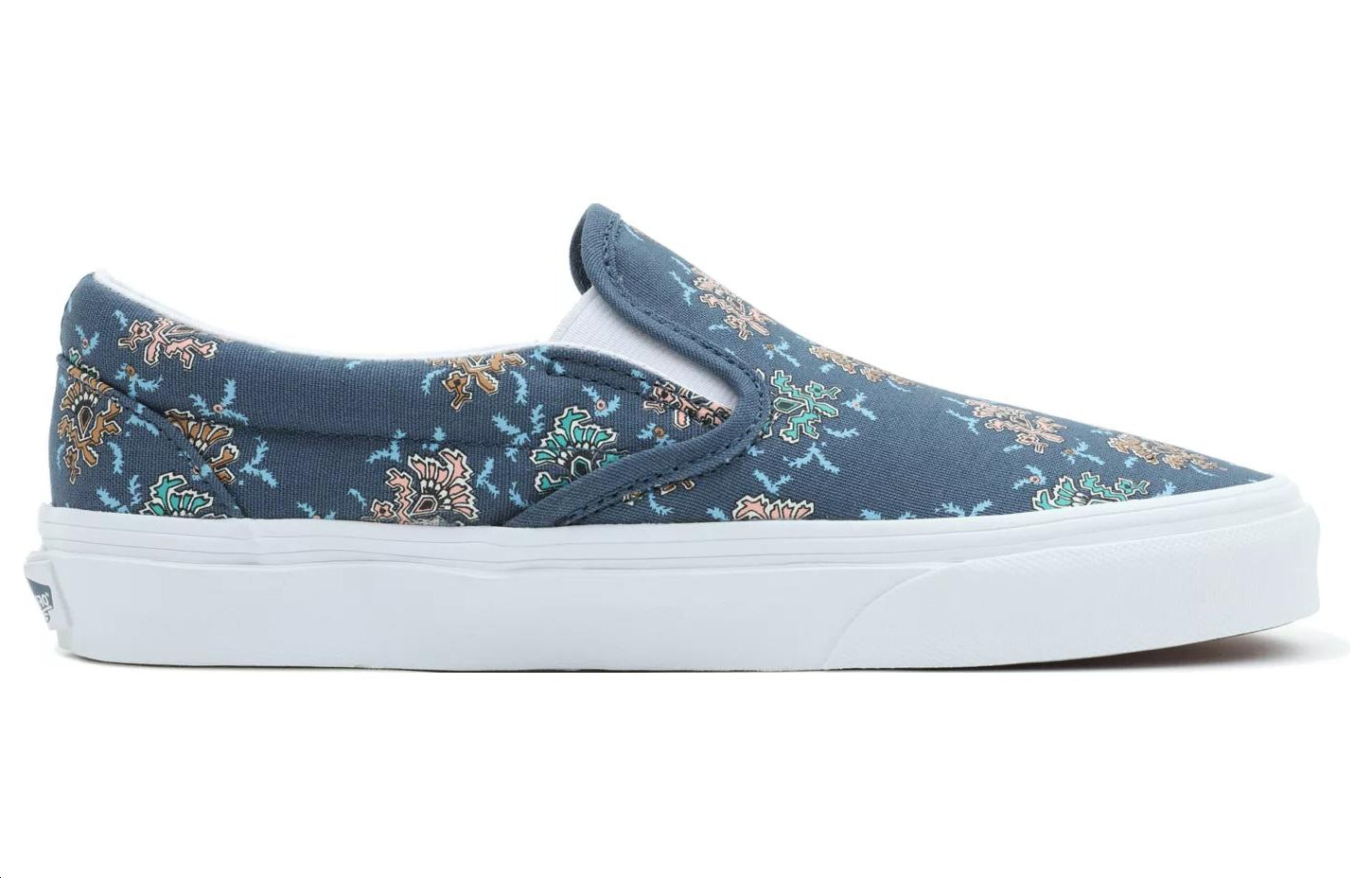 Order Vans クラシックスリッポン (ブルー) VN0A7Q5DTEA