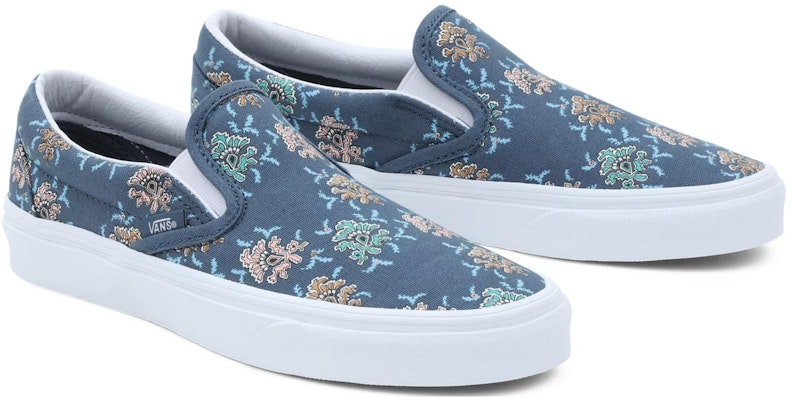 Vans クラシックスリッポン (ブルー) VN0A7Q5DTEA Lookbook Vans クラシックスリッポン (ブルー) VN0A7Q5DTEA