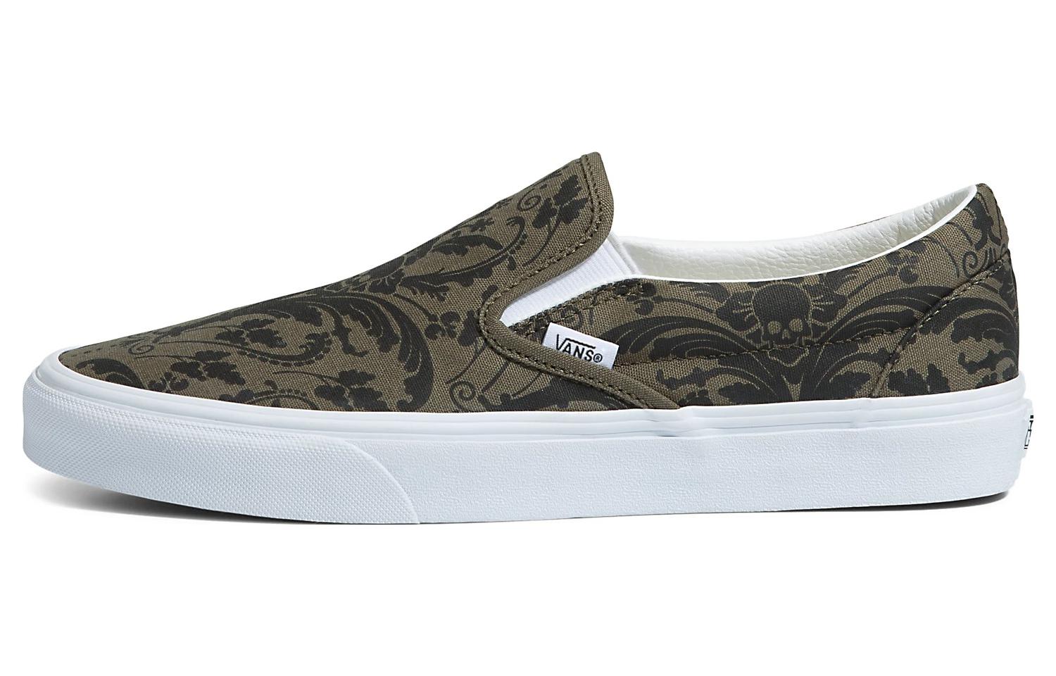 Buy Vans Slip-On Klasik 'Tapestry Grape Leaf' Kasut VN0A5AO80FI