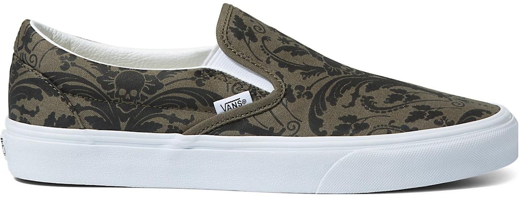 Vans Classic Slip-On Shoes 'Tapestry Grape Leaf' VN0A5AO80FI Order Vans Classic Slip-On Shoes 'Tapestry Grape Leaf' VN0A5AO80FI