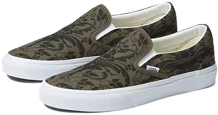 Vans Classic Slip-On Shoes 'Tapestry Grape Leaf' VN0A5AO80FI Lookbook Vans Classic Slip-On Shoes 'Tapestry Grape Leaf' VN0A5AO80FI